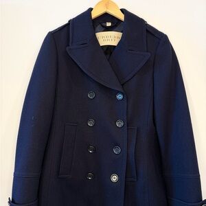Burberry Women's Deep Blue Peacoat